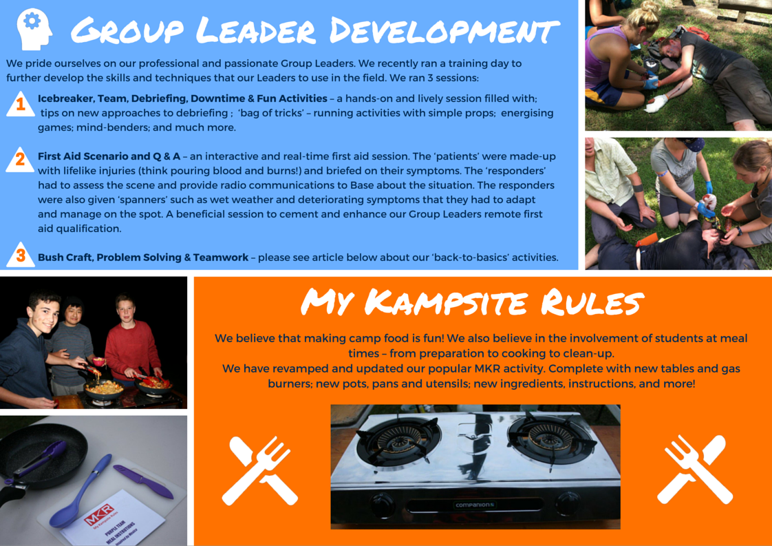 Group Leader Development AND Our Updated MKR