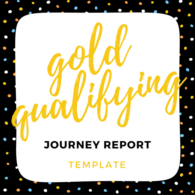IMAGE gold qualifying report template link